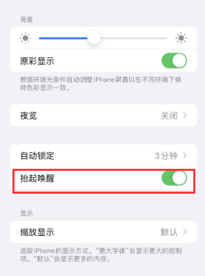 硚口苹果授权维修站分享iPhone轻点无法唤醒怎么办