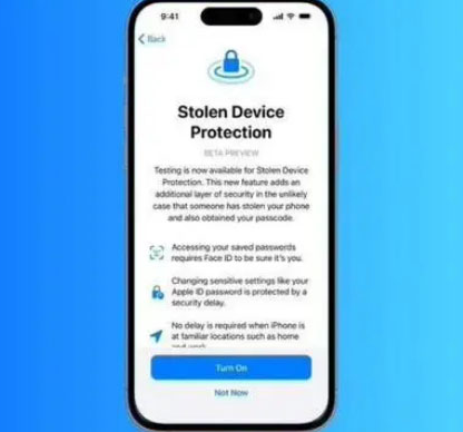 硚口苹果授权维修店分享被盗设备保护功能开启方法 