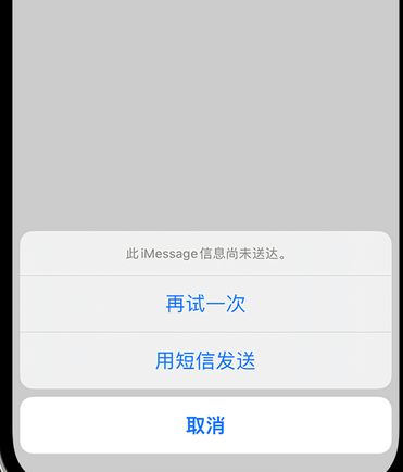 硚口apple维修iPhone上无法正常发送iMessage信息