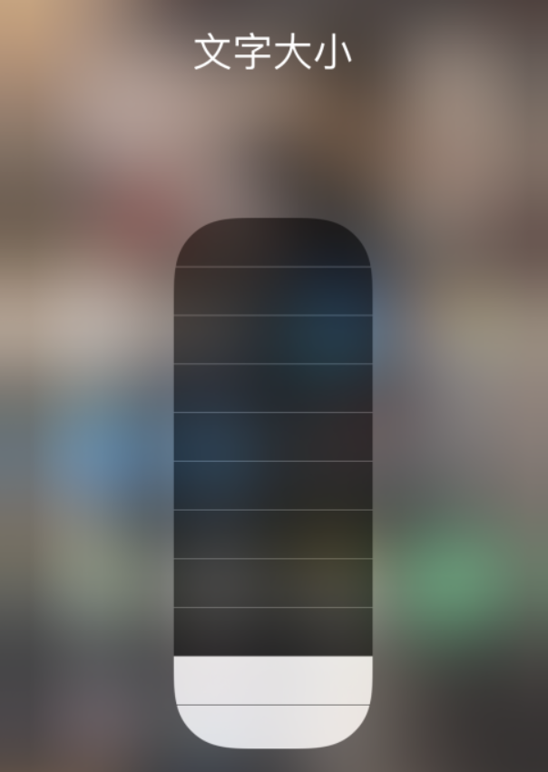 硚口苹果手机维修分享小技巧：在 iPhone 控制中心快速调节字体大小 