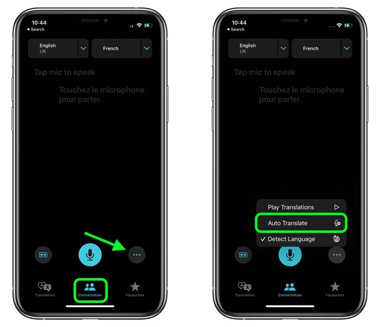硚口苹果手机维修分享iOS 15 “翻译” App 新改进 