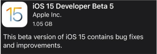 硚口苹果手机维修分享如何升级到iOS15.0 beta5 